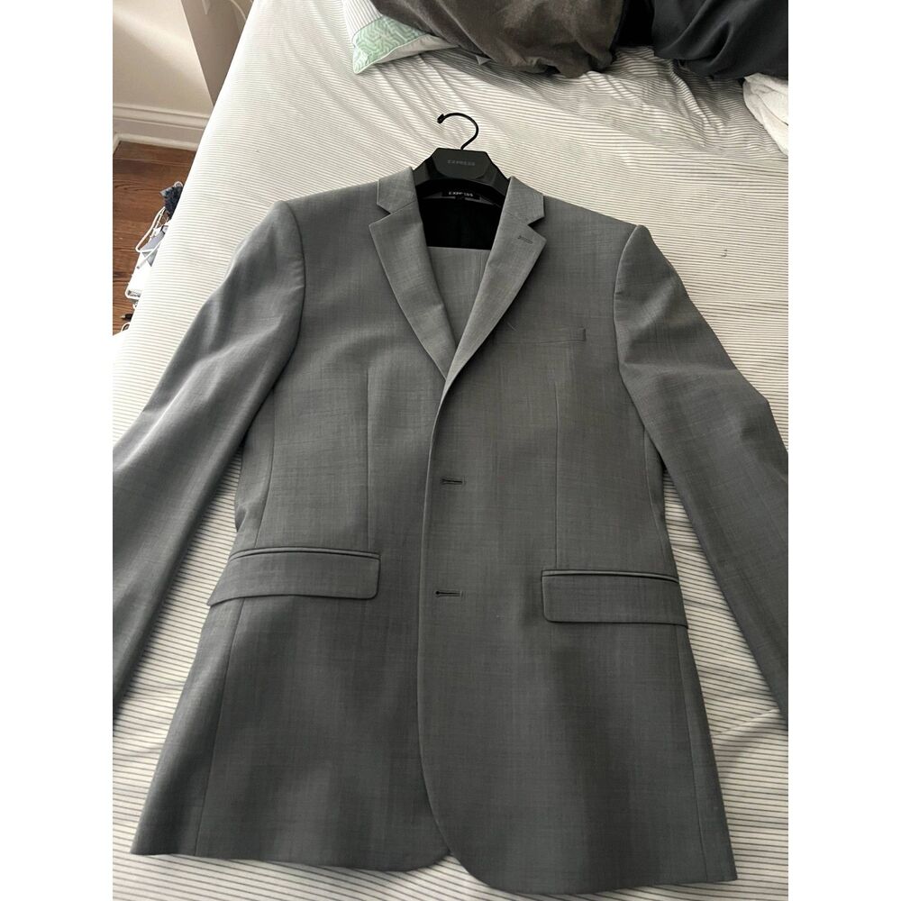 Express Men's Slim & Extra Slim Fit Two Piece Suit 28x30